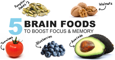 5 Foods That Boost Brainpower