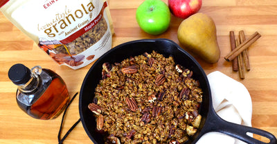 Skillet Apple-Pear Crisp Recipe with Granola Topping