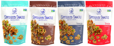 Say Hello to our New Blue Bike™ Sprouted Snacks!