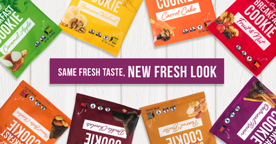 Same Fresh Taste, New Fresh Look - The Inside Scoop of our new Breakfast Cookie Packaging!