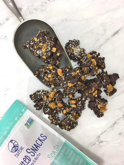 Easter Treat - Dark Chocolate Covered Blue Bike® Sprouted Snacks