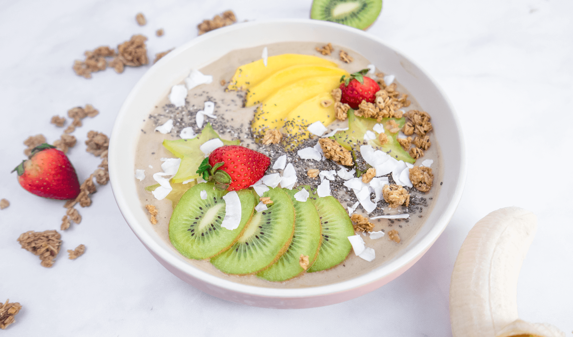 How to Make a Smoothie Bowl with a Normal Blender 