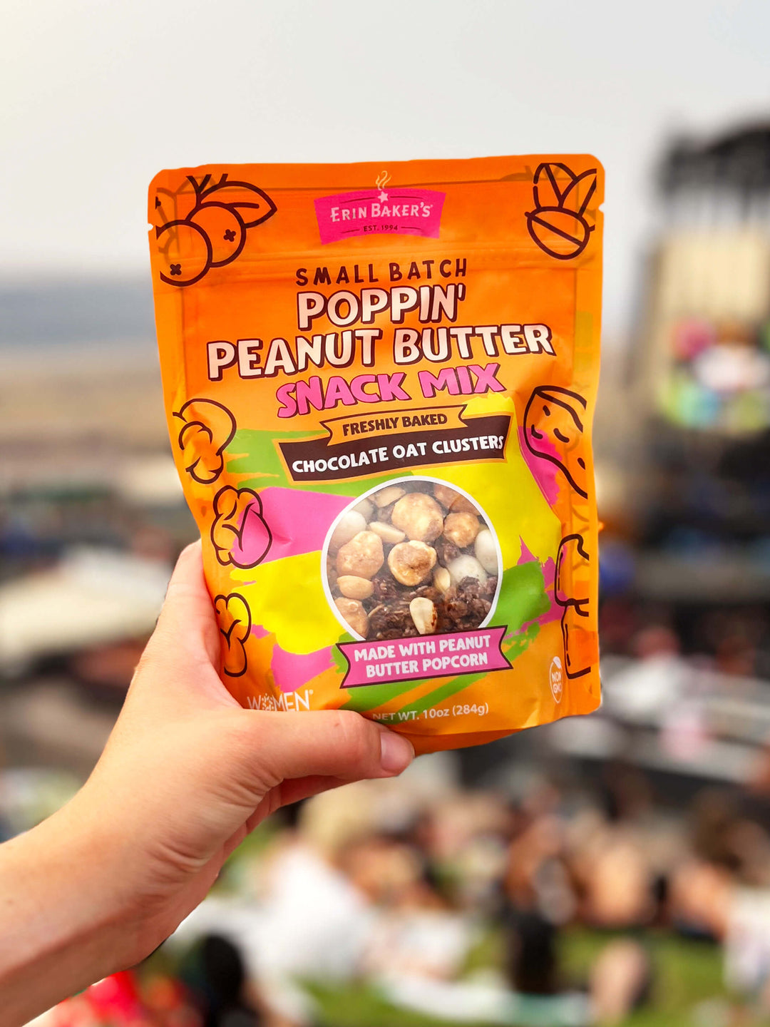 Snack Mix | Poppin' Peanut Butter – Erin Baker's®