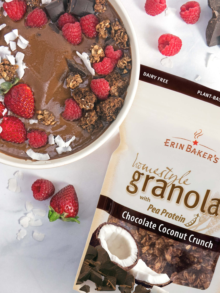Granola | Chocolate Coconut Crunch - $6.99 per bag – Erin Baker's®
